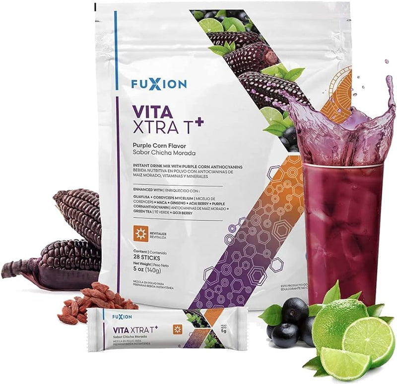 VITA XTRA T+ - Delicioso sabor a refresco de maíz morado