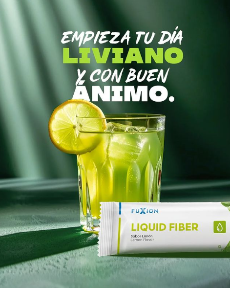 LIQUID FIBER - Regula el Tránsito y Flora Intestinal Naturalmente